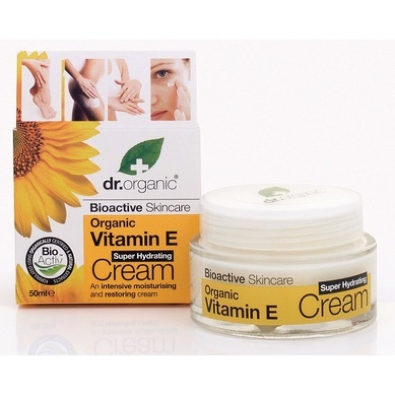 Dr. Organic Organic Vitamin E Super Hydrating Cream 50ml