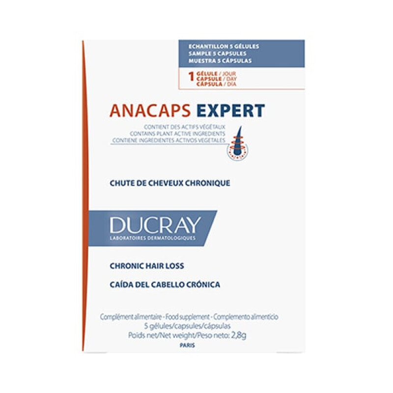 Ducray - Anacaps Expert Συμπλήρωμα Διατροφής Για Χρόνια Τριχόπτωση - 30caps