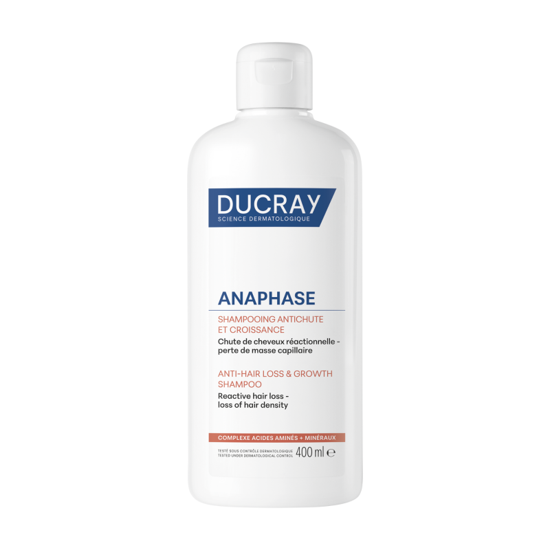 Ducray - Anaphase Anti-hair Loss & Growth Shampoo Σαμπουάν Ενίσχυσης Ανάπτυξης Μαλλιών & Κατά Της Τριχόπτωσης - 400ml
