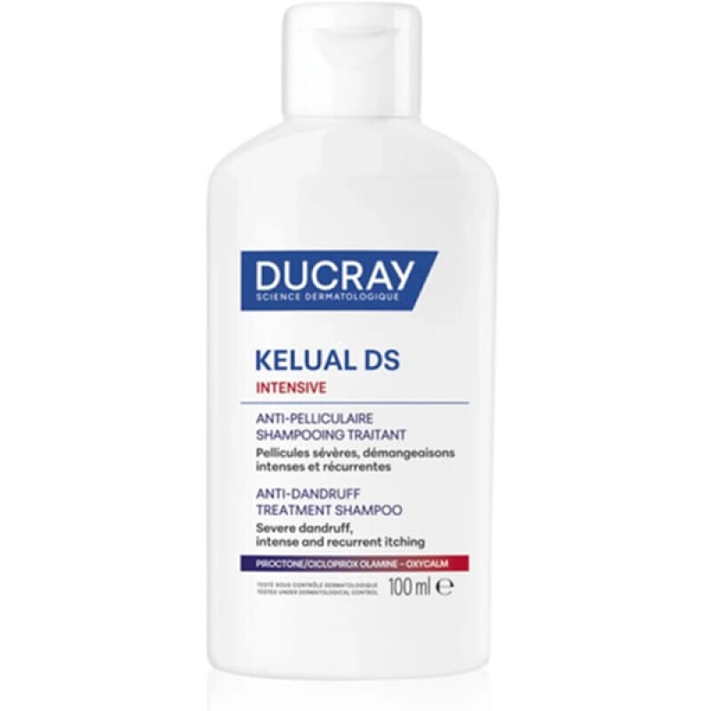 Ducray - Kelual Ds Intensive Σαμπουάν Αγωγής Κατά Της Πιτυρίδας - 100ml