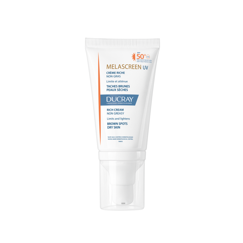 Ducray - Melascreen Protective Anti-spots Cream Κρέμα Για Κηλίδες & Ξηρό Δέρμα Spf50+ - 50ml