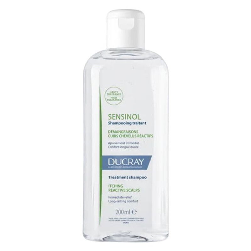 Ducray - Sensinol Treatment Shampoo Σαμπουάν Αγωγής Για Αντιδραστικό Τριχωτό Με Κνησμό - 200ml