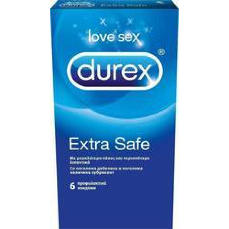 Durex Extra Safe 6τμχ