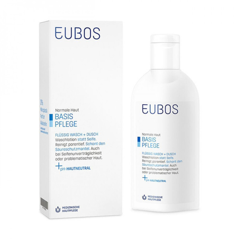 Eubos Blue Liquid Washing Emulsion Xωρίς Άρωμα 200ml