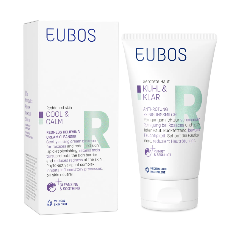 Eubos Cool & Calm Redness Relieving Cream Cleanser 150ml