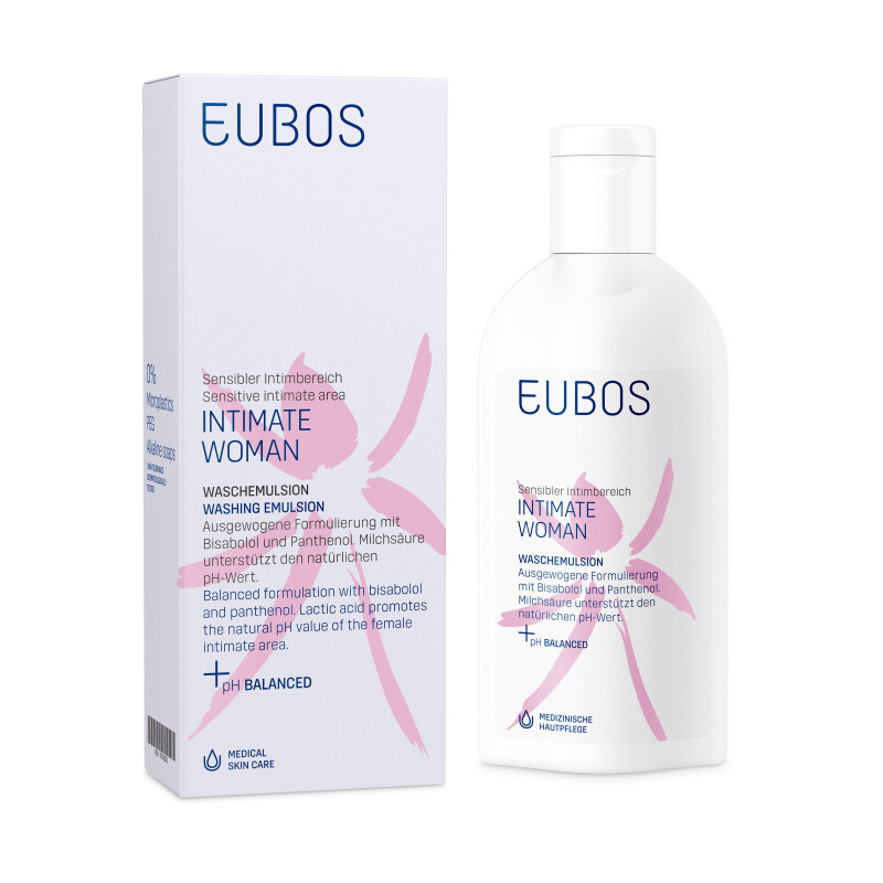 Eubos - Feminin Washing Emulsion Υγρό Καθαρισμού Ευαίσθητης Περιοχής - 200ml