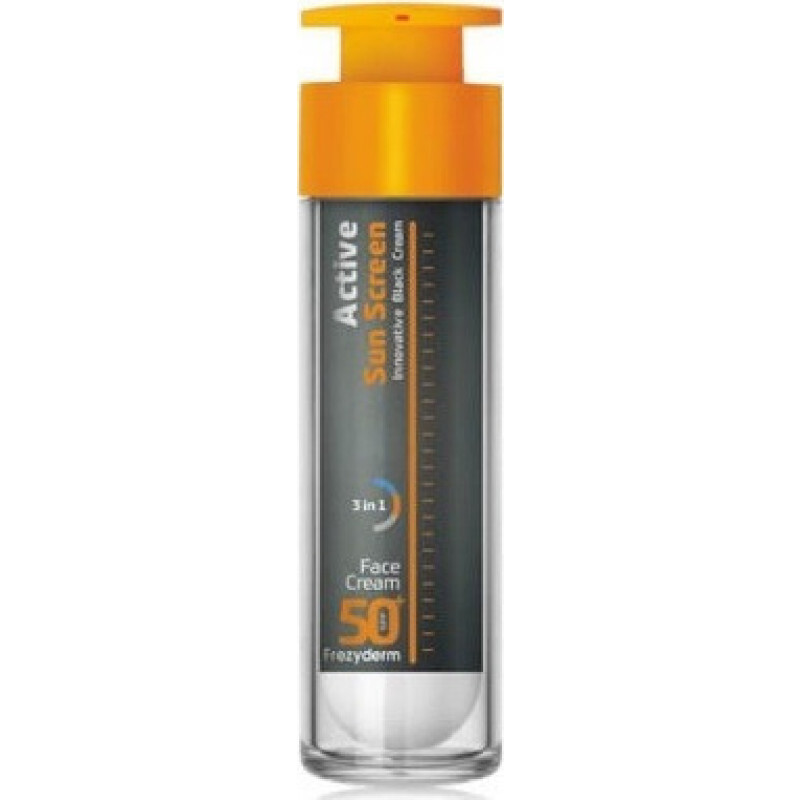 Frezyderm Active Sun Screen Face Cream 3in1 Spf50+ 50ml
