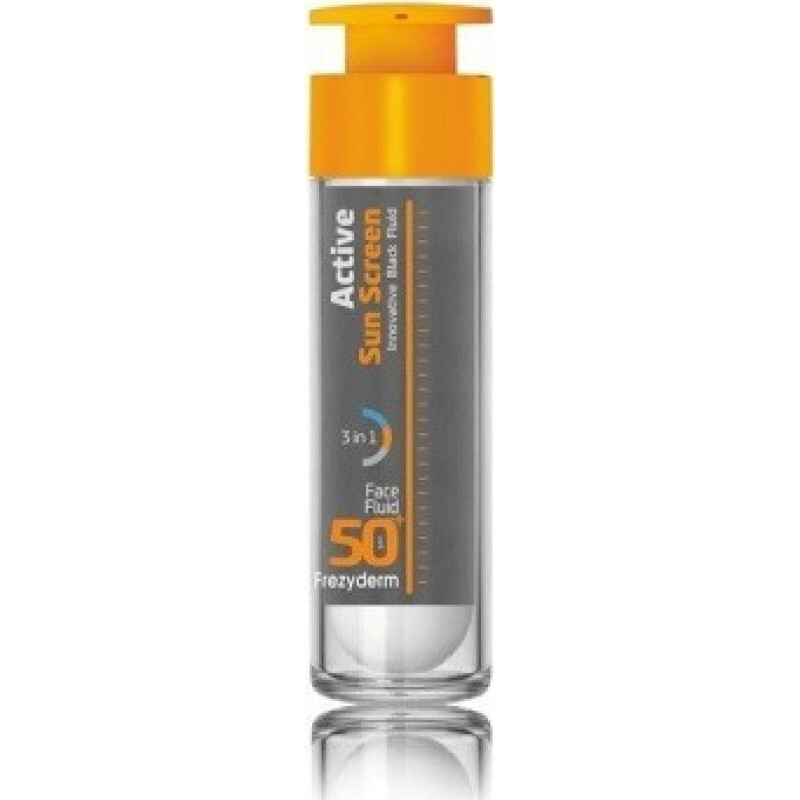Frezyderm Active Sun Screen Face Fluid 3in1 Spf50+ 50ml