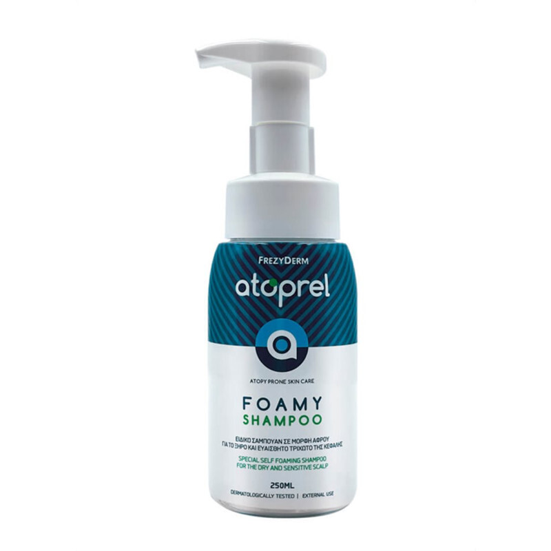 Frezyderm Atoprel Foamy Shampoo Ξηρό/ευαίσθητο Τριχωτό 250ml