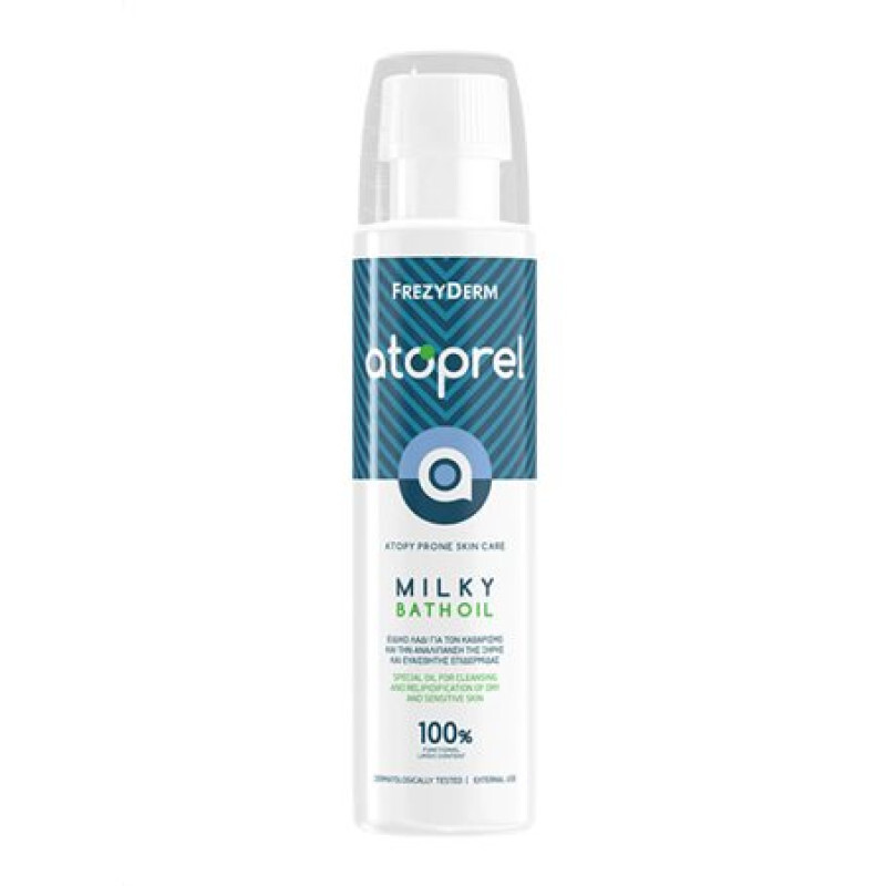 Frezyderm Atoprel Milky Bath Oil Ειδικό Λάδι Ξηρό Δέρμα 250ml