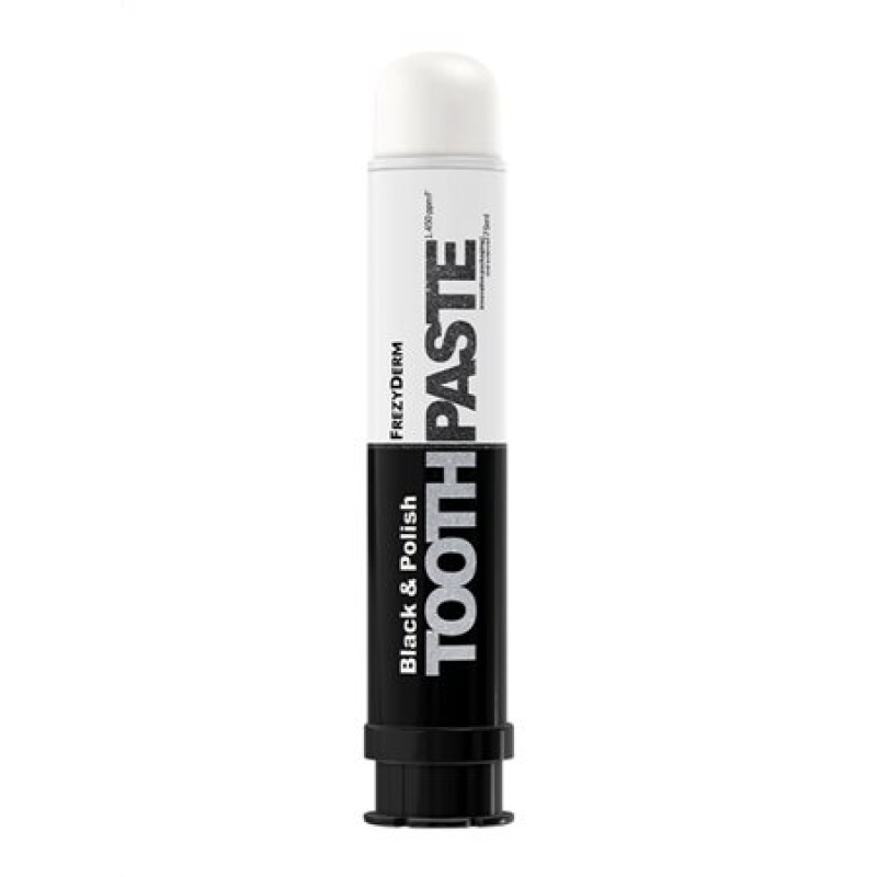 Frezyderm Black & Polish Οδοντόκρεμα Φυσική Λεύκανση 75ml