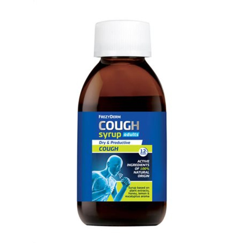 Frezyderm Cough Syrup Adults Σιρόπι Βήχα (12+ετών) 182g