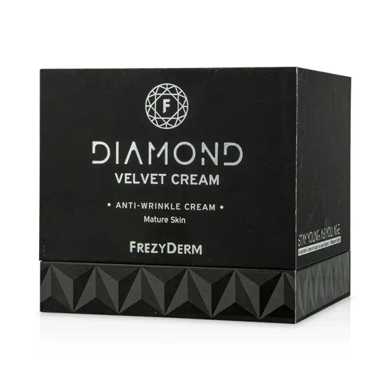 FREZYDERM - Diamond Velvet Cream Anti-Wrinkle Cream Αντιγηραντική Κρέμα Προσώπου για Ώριμη Επιδερμίδα - 50ml