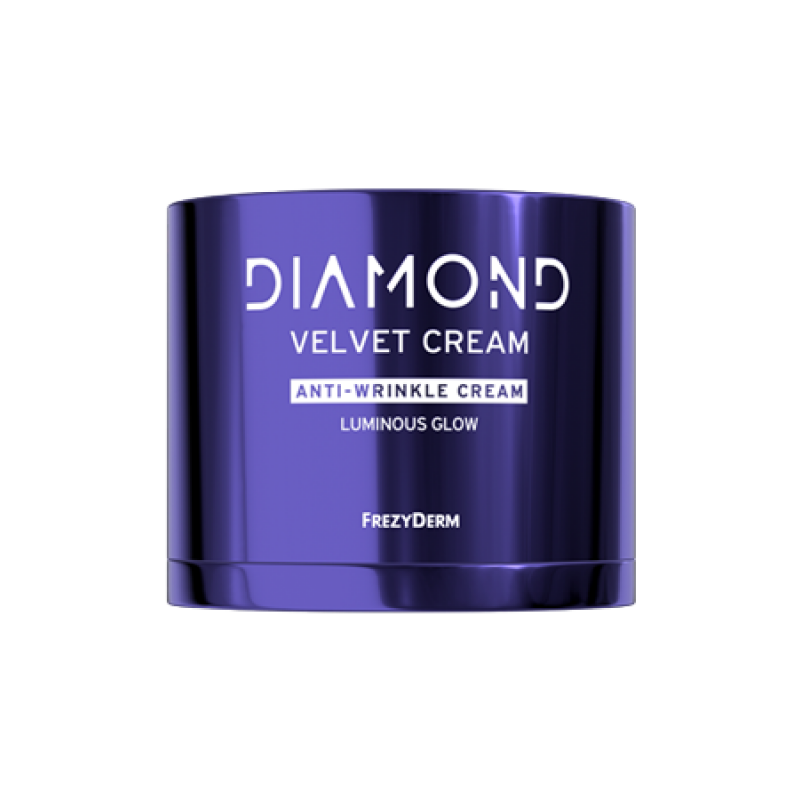 Frezyderm - Diamond Velvet Cream Anti Wrinkle Cream Luminous Glow Κρέμα Αντιγήρανσης, Ενυδάτωσης & Λάμψης 3 Σε 1 - 50ml