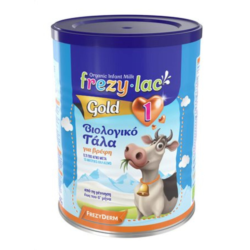 Frezyderm Frezylac Gold 1 Βιολογικό Βρεφικό Γάλα 0-6m 400g