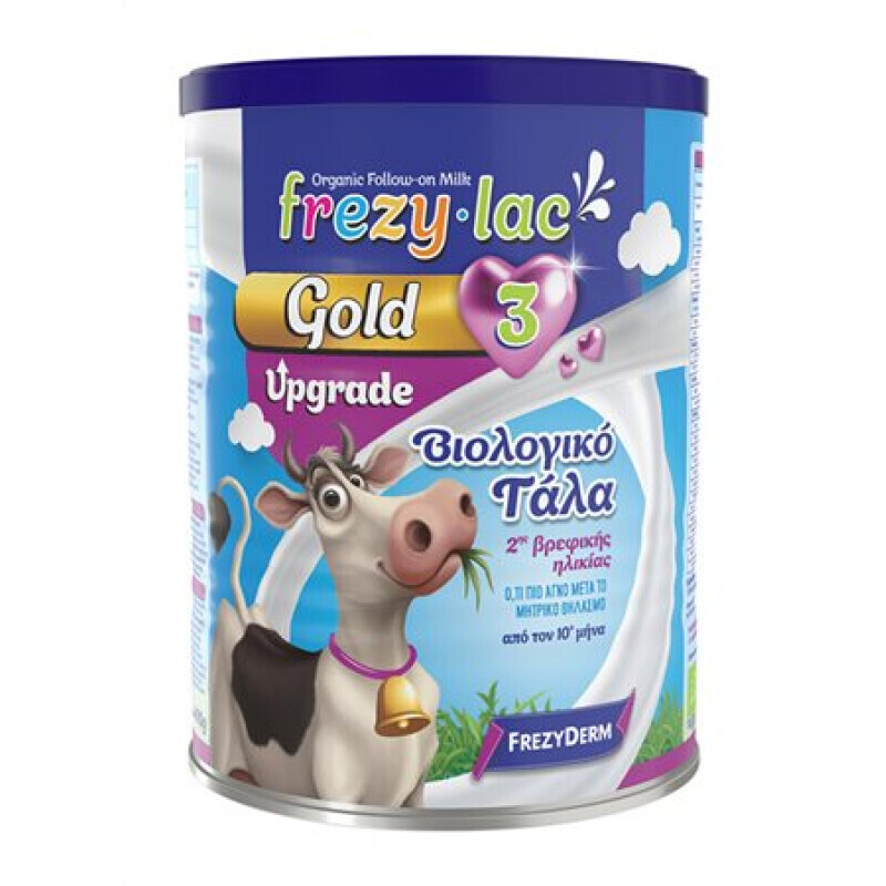 Frezyderm Frezylac Gold 3 Βιολογικό Γάλα 10m+ 400g