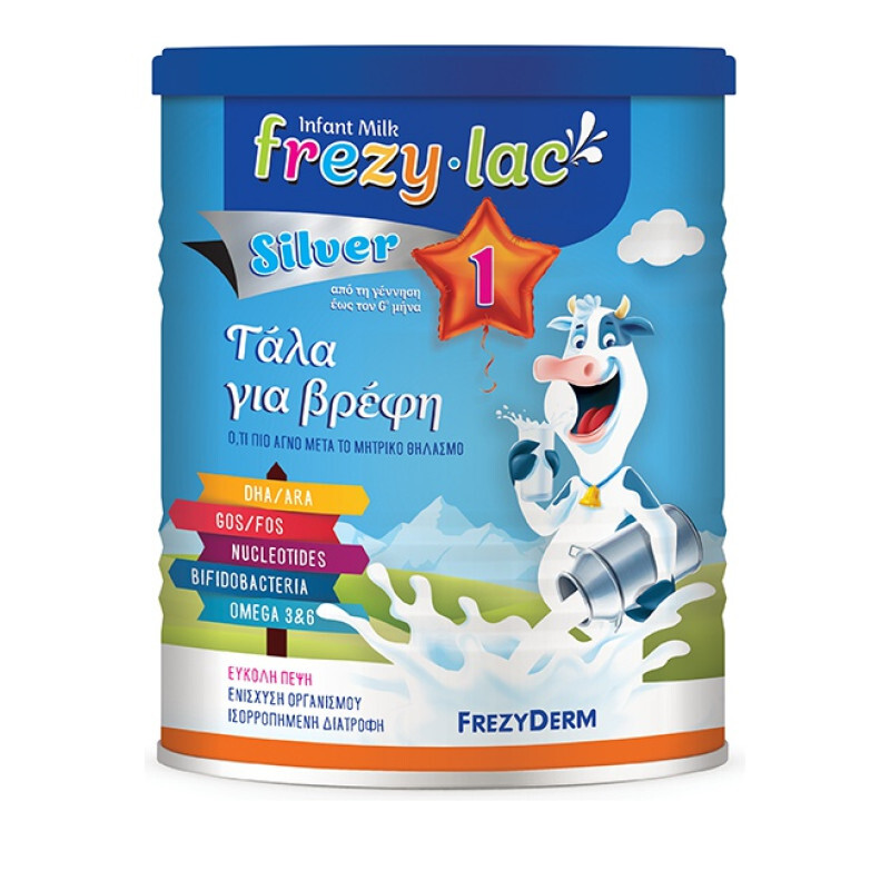 Frezyderm - Frezylac Silver 1 Αγελαδινό Γάλα Για Βρέφη - 400g
