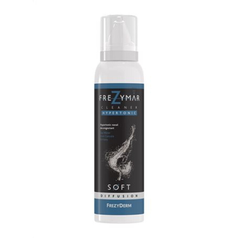 Frezyderm - Frezymar Cleaner Hypertonic Soft Ρινικό Αποσυμφορητικό Υπέρτονο Ήπιας Διάχυσης - 120ml