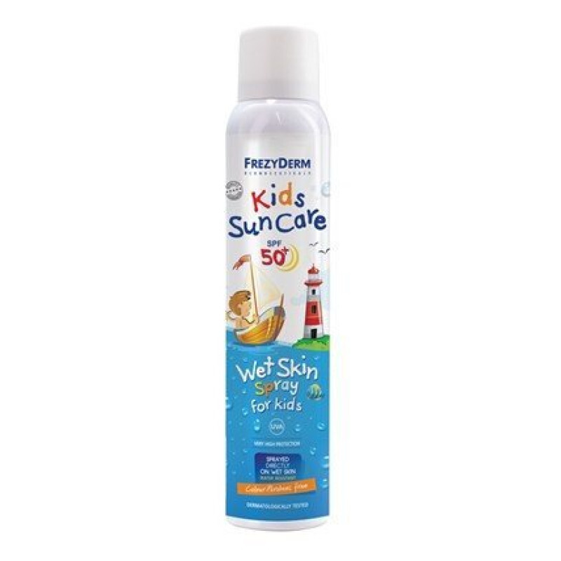 Frezyderm Kids Sun Care Spf50+ Wet Skin Spray Πρόσωπο & Σώμα 200ml