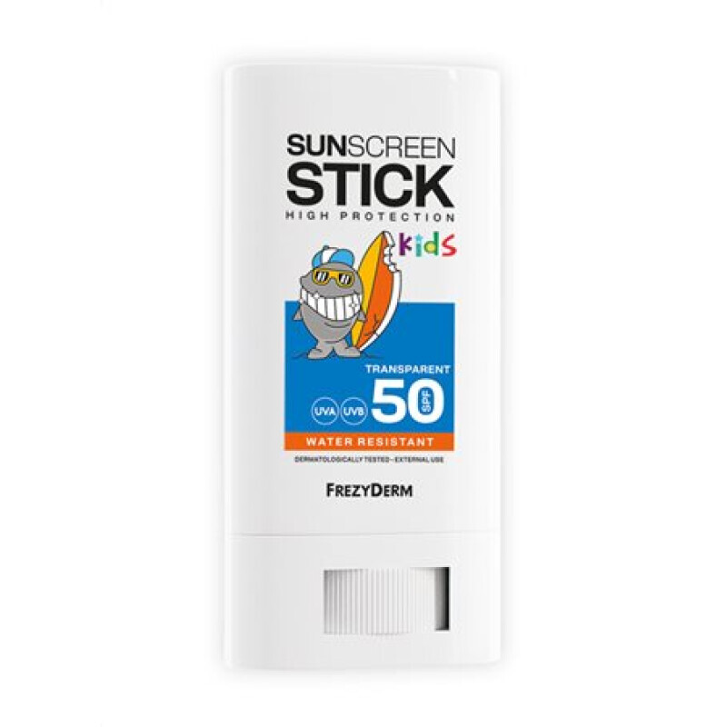 FREZYDERM - Kids Sunscreen Stick Διάφανο Παιδικό Αντηλιακό Stick SPF50 - 20ml