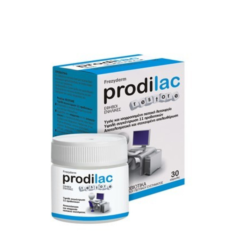 Frezyderm Prodilac Restore Προβιοτικά Για Εφήβους/ενήλικες 30caps