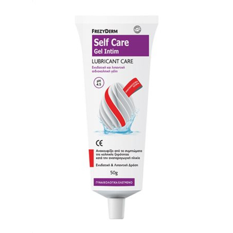 Frezyderm - Self Care Gel Intim Lubricant Care Ενυδατική & Λιπαντική Αιδιοκολπική Γέλη Ph4.5 - 50g
