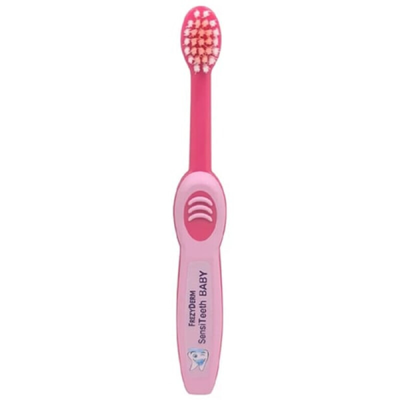 Frezyderm Sensiteeth Baby Οδοντόβουρτσα 6-36m Soft Ροζ