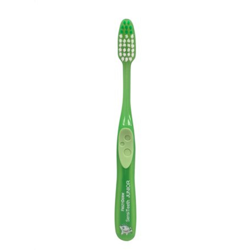Frezyderm Sensiteeth Junior Οδοντόβουρτσα 3-6y Soft Green