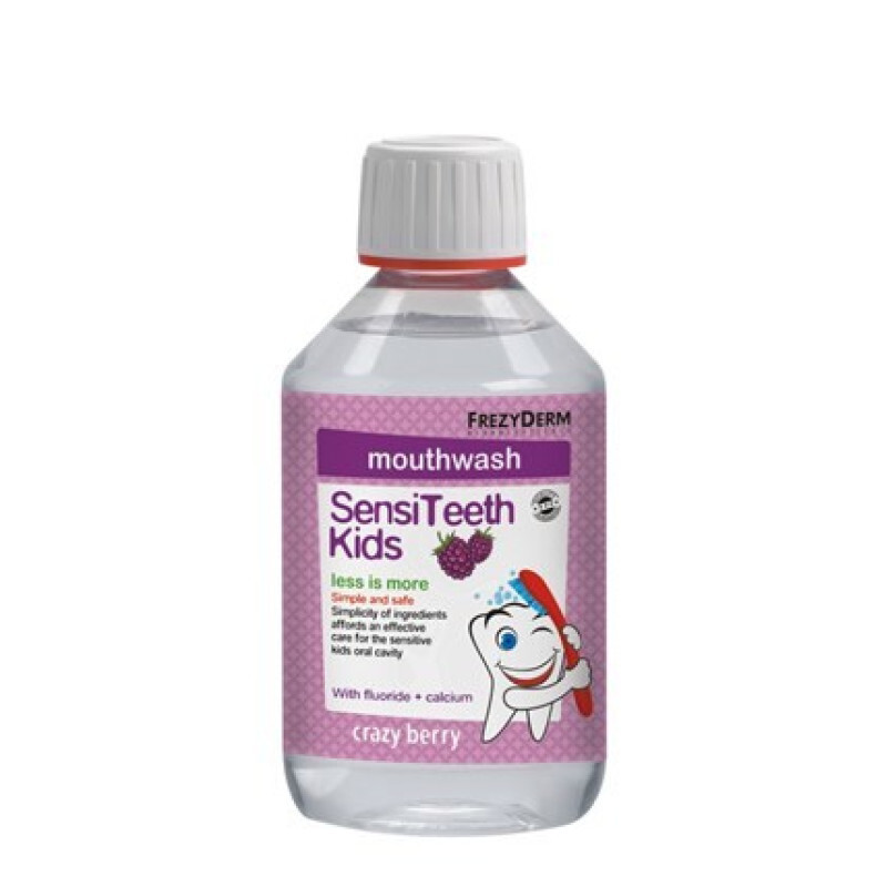 Frezyderm Sensiteeth Kids Mouthwash Βατόμουρο 250ml