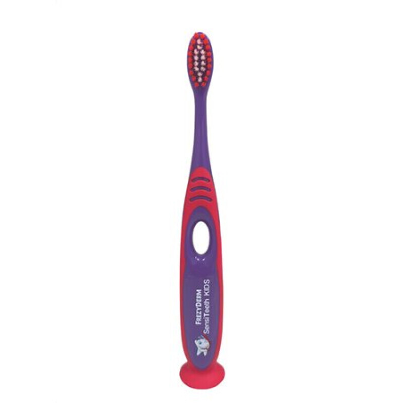 Frezyderm Sensiteeth Kids Οδοντόβουρτσα 7y+ Soft Μωβ