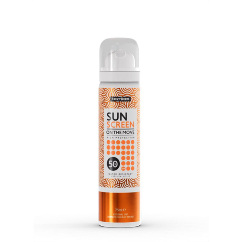 Frezyderm Sun Screen On The Move Mist Spf50 75ml