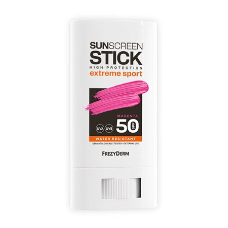FREZYDERM - Sunscreen Stick Extreme Sport Αντηλιακό Zinc Oxide Stick Magenta SPF50 - 20ml