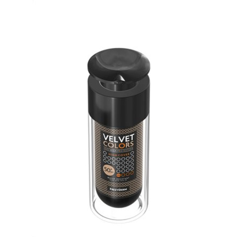 Frezyderm Velvet Colors High Cover Ματ Αντηλιακή Με Χρώμα Spf50+ 30ml