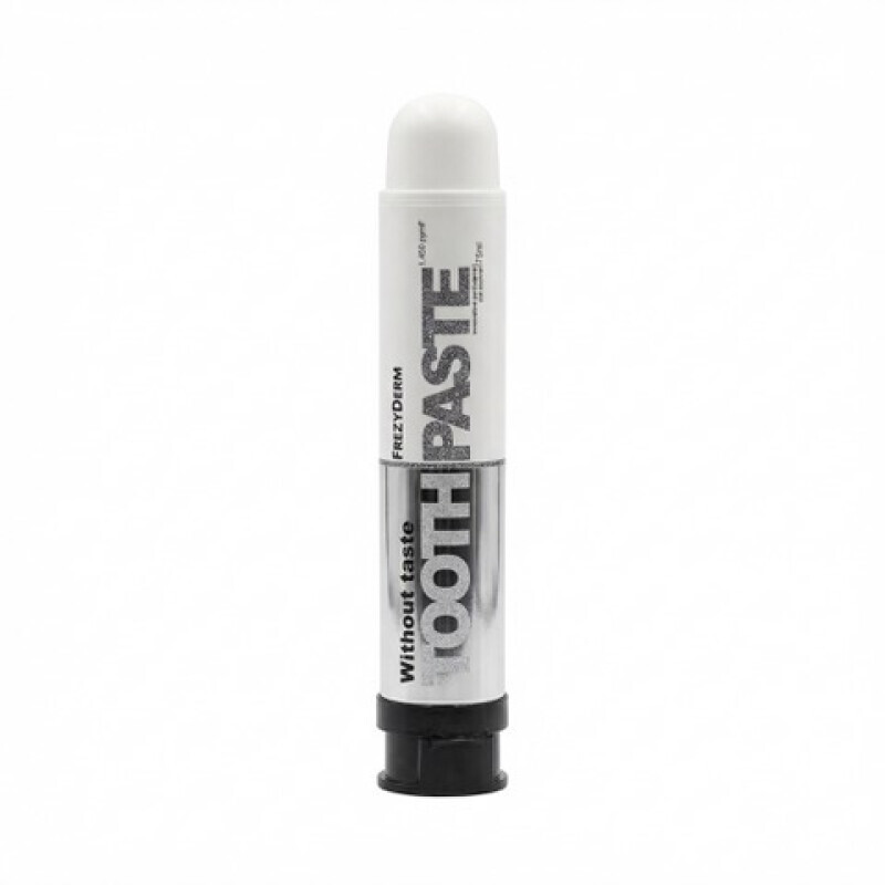 FREZYDERM - Without Taste Toothpaste Οδοντόκρεμα 1450ppm χωρίς Γεύση & Άρωμα - 75ml