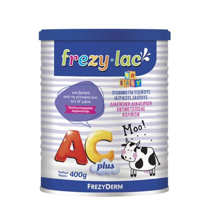 Frezylac - Ac Plus Βρεφικό Γάλα Σε Σκόνη Κατά Των Κολικών (0-12m) - 400g
