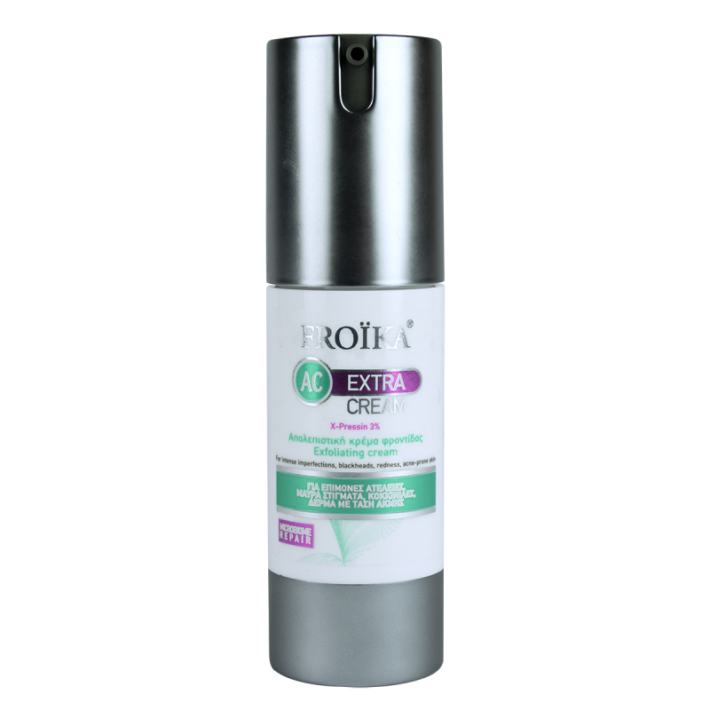 Froika Ac Cream Extra Απολεπιστική Κρέμα Φροντίδας X-pressin 3% 30ml