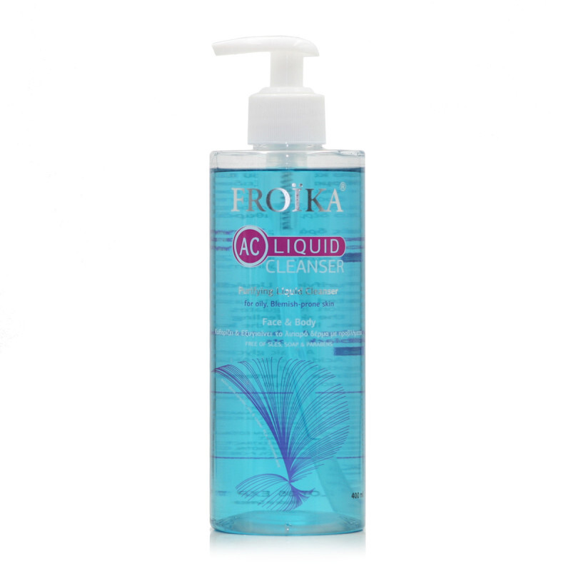 Froika Ac Liquid Cleaser Υγρό Καθαρισμού Λιπαρό Δέρμα 400ml
