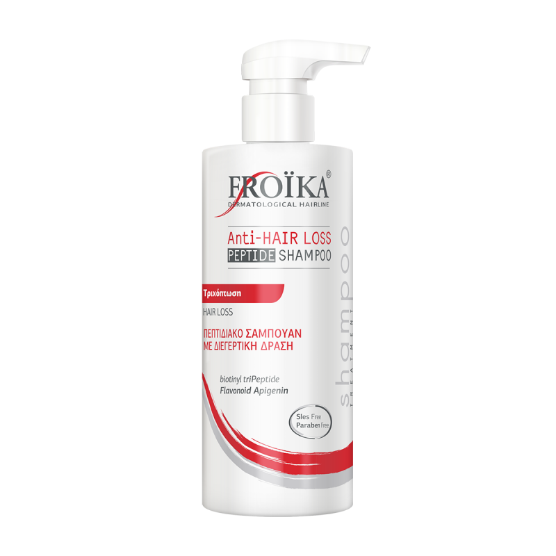 Froika - Anti Hair Loss Peptide Shampoo Πεπτιδιακό Σαμπουάν Με Διεγερτική Δράση Για Τριχόπτωση - 400ml
