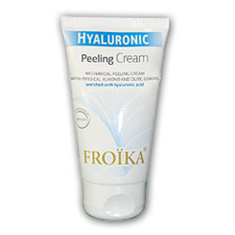 Froika - Hyaluronic Peeling Cream / Κρέμα Απολέπισης Προσώπου Με Φυσικούς Κόκκους Ελιάς & Αμυγδάλου - 75ml