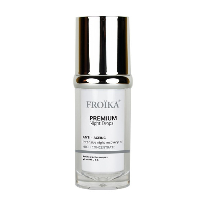 Froika Premium Night Drops Εντατικό Λάδι Νυκτός 30ml