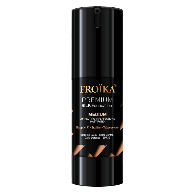 Froika Premium Silk Foundation Make Up Medium Spf30 30ml