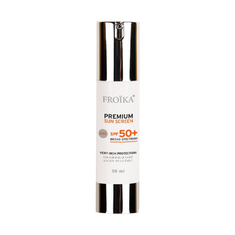 Froika - Premium Sunscreen Αντιηλιακή Κρέμα Προσώπου Spf50+ - 50ml