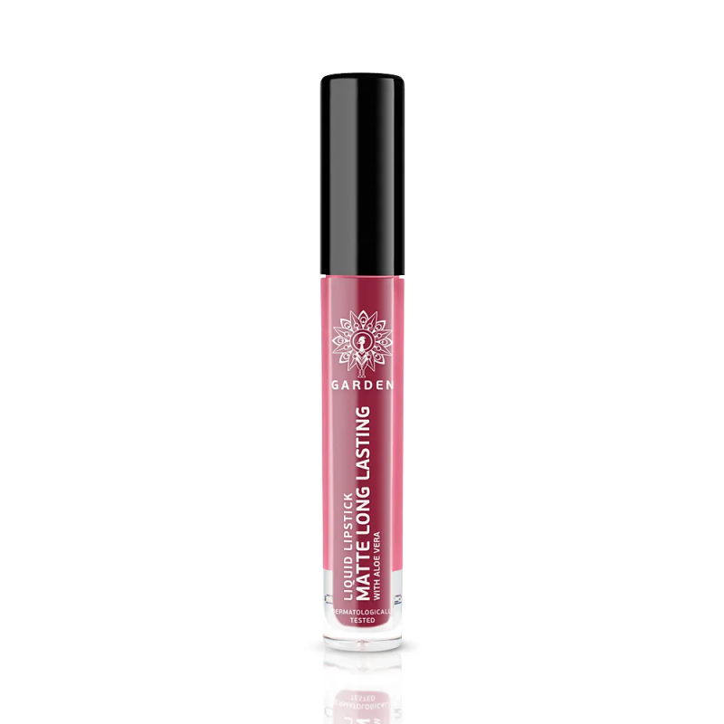 Garden Liquid Lipstick Matte Long Lasting Dark Cherry 06 4ml