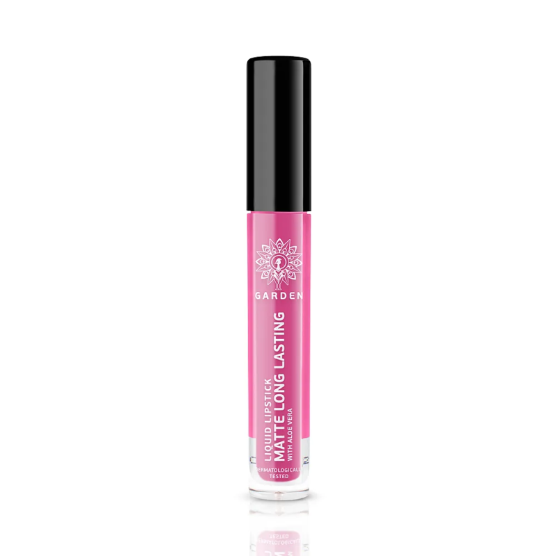 Garden Liquid Lipstick Matte Long Lasting Vivid Magenta 04 4ml
