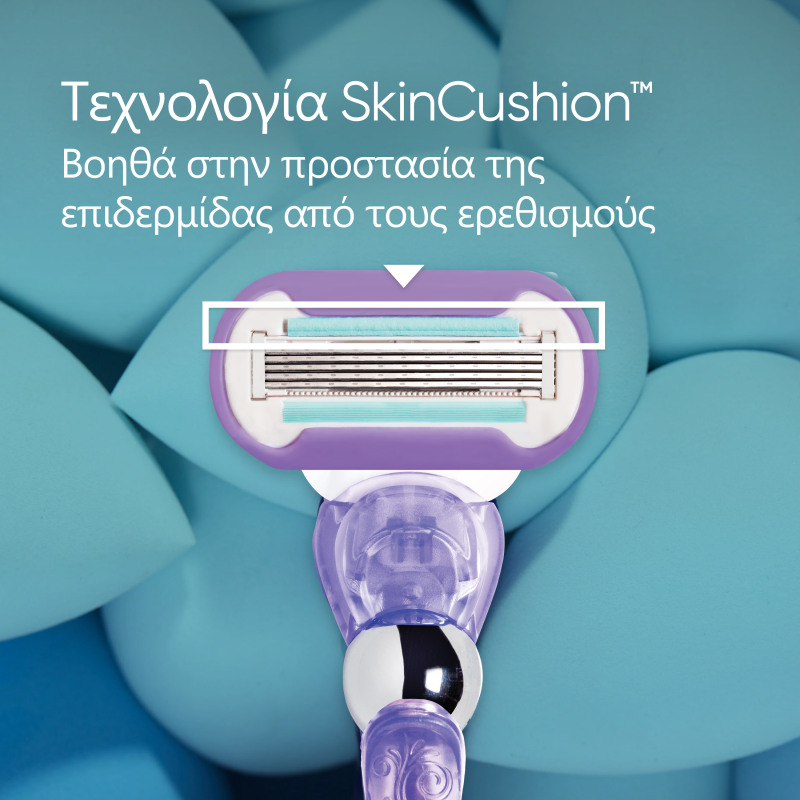 Gillette Venus Deluxe Smooth Swirl Ξυριστική Μηχανή 1τμχ