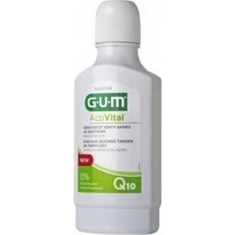 Gum Activital Καθημερινό Στοματικό Διάλυμα Με Q10 300ml