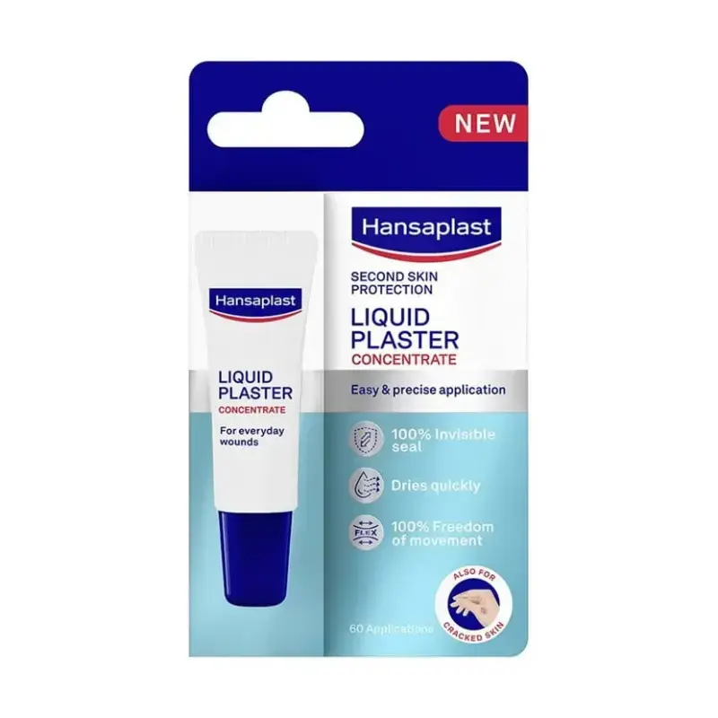 Hansaplast - Second Skin Liquid Plaster Concentrate Επίθεμα Σε Συμπυκνωμένη Μορφή Για Καθημερινές Πληγές - 10ml