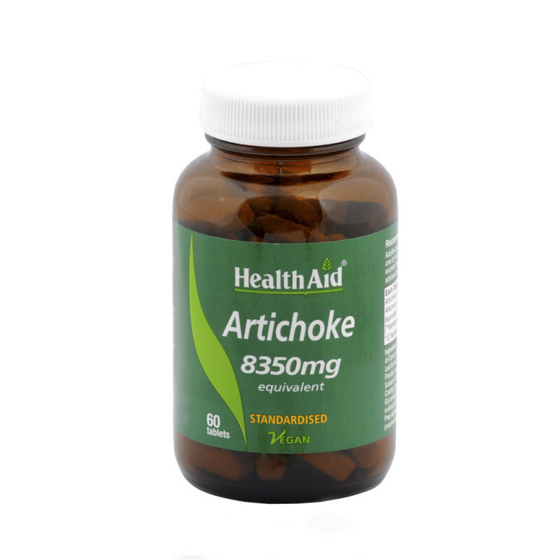 Health Aid Artichoke 8350mg Πεπτικό Σύστημα 60tabs