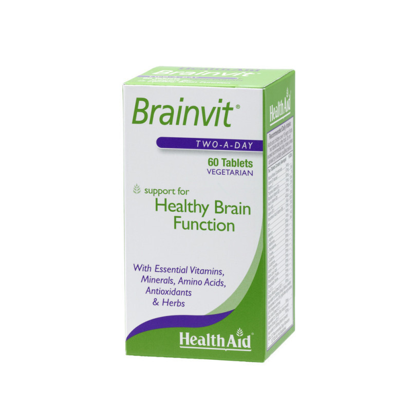 Health Aid Brainvit Ενίσχυση Μνήμης & Συγκέντρωσης 60tabs