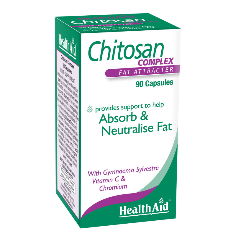 Health Aid Chitosan Complex Χιτίνη Αδυνάτισμα 90caps